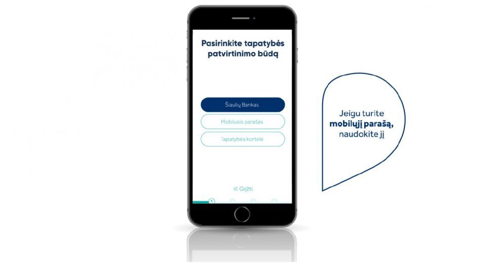 Select authentication method