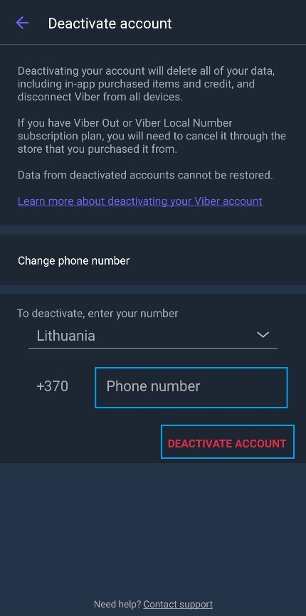 Viber instruction