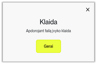 Klaidos langas