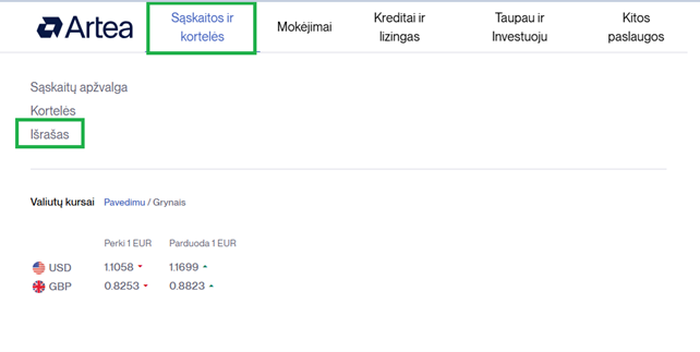 Kur rasti operacijas