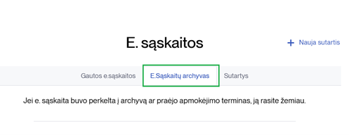 Elektroninių sąskaitų istorija