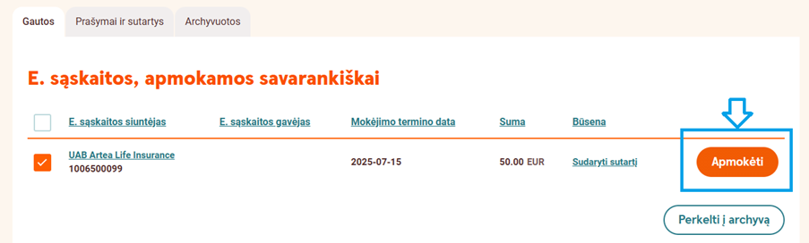 Instruction: click pay