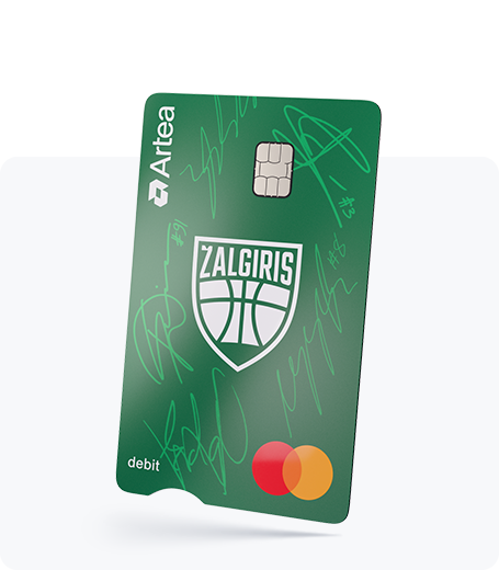 Žalgiris debit card