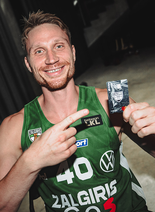 How to activate    
*Žalgiris Insider benefits?*